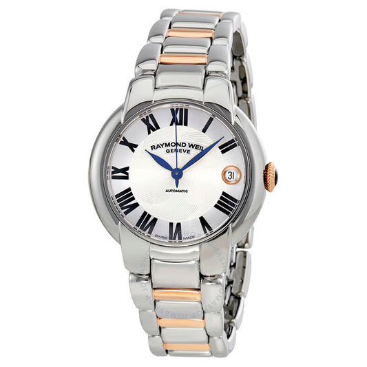 Raymond Weil, Jasmine Automatic Silver Dial Two-tone Ladies Watch
