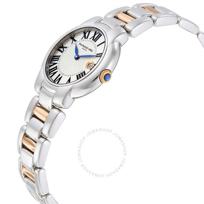 Raymond Weil, Jasmine Silver Dial Two-tone Ladies Watch