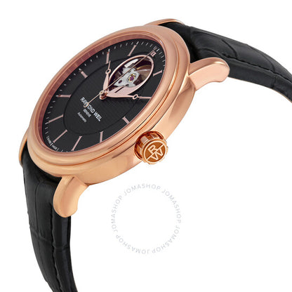 Raymond Weil, Maestro Automatic Black Dial Men's Watch