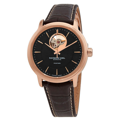 Raymond Weil, Maestro Automatic Black Dial Men's Watch