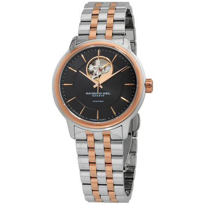 Raymond Weil, Maestro Automatic Black Dial Men's Watch