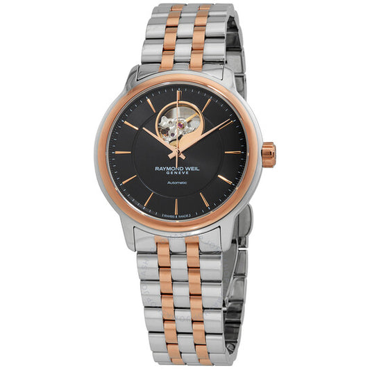 Raymond Weil, Maestro Automatic Black Dial Men's Watch