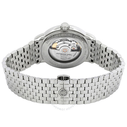 ساعة رايموند ويل مايسترو أوتوماتيكية للرجال بمينا أزرق