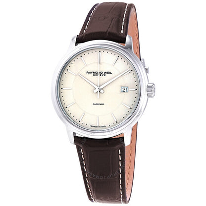 Raymond Weil, Maestro Automatic Ivory Dial Men's Watch