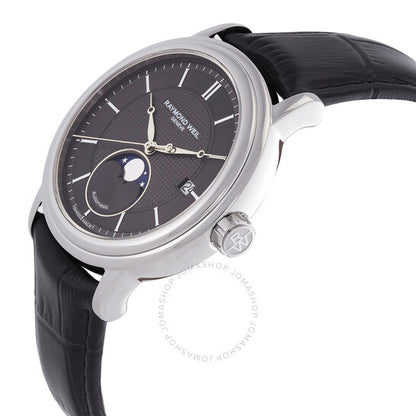 Raymond Weil, Maestro Automatic Moon Phase Grey Dial Men's Watch
