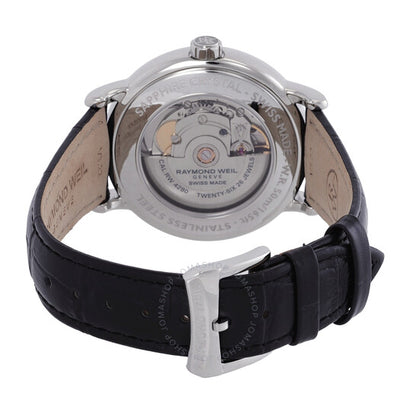 Raymond Weil, Maestro Automatic Moon Phase Silver Dial Men's Watch