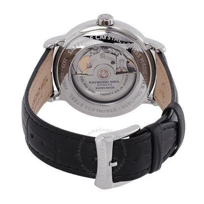 Raymond Weil, Maestro Automatic Moon Phase White Dial Men's Watch