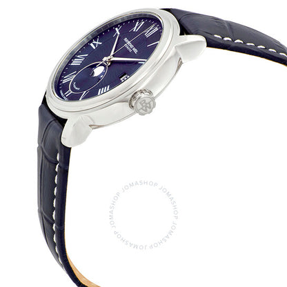 Raymond Weil, Maestro Automatic Moonphase Blue Dial Men's Watch