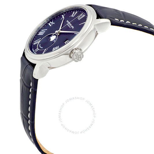 Raymond Weil, Maestro Automatic Moonphase Blue Dial Men's Watch