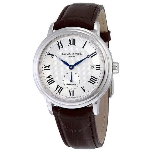 Raymond Weil, Maestro Brown Leather Men's Watch 2838-STC-00659