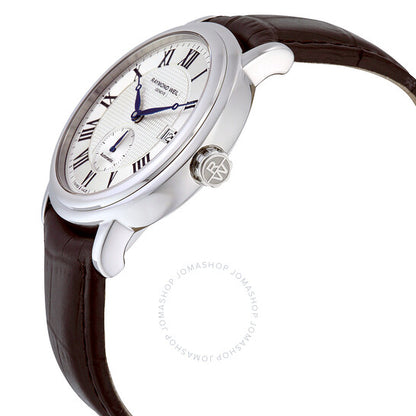 Raymond Weil, Maestro Brown Leather Men's Watch 2838-STC-00659