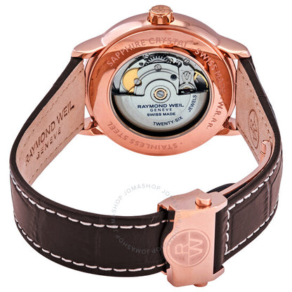 Raymond Weil, Maestro Moonphase Automatic Diamond Silver Dial Men's Watch