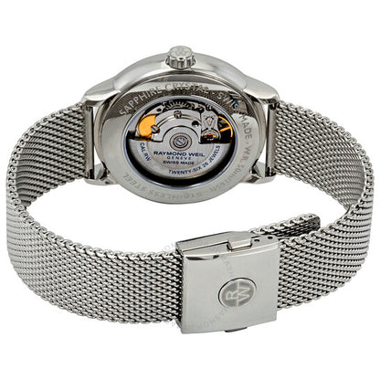 Raymond Weil, Maestro Moonphase Blue Dial Automatic Men's Mesh Watch