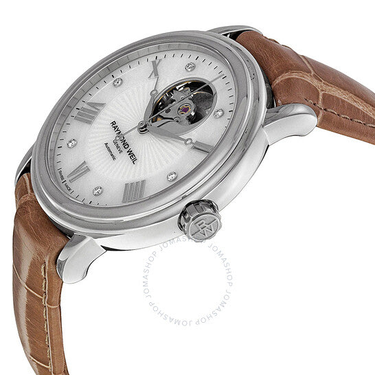 Raymond Weil, Maestro Mother of Pearl Dial Ladies Watch