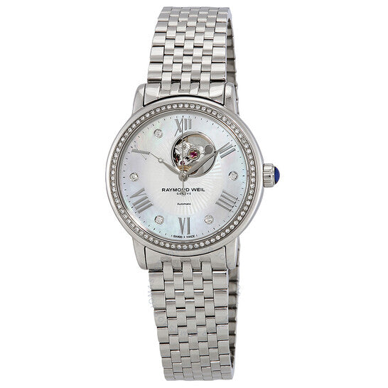 Raymond Weil, Maestro Mother of Pearl Diamond Dial Ladies Watch