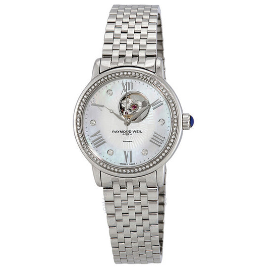 Raymond Weil, Maestro Mother of Pearl Diamond Dial Ladies Watch