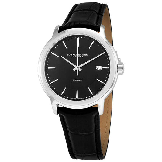 Raymond Weil, Maestro Nior Index Automatic Black Dial Men's Watch