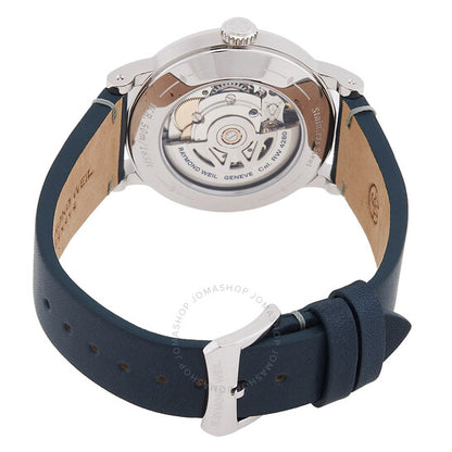 ساعة ريموند ويل ميليسيم الأوتوماتيكية للسيدات بمراحل القمر