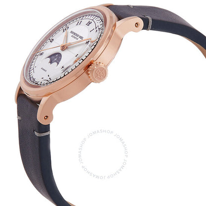 Raymond Weil, Millesime Automatic Moon Phase Silver Dial Ladies Watch