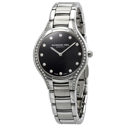 Raymond Weil, Noemia Black Dial Ladies Diamonds Watch