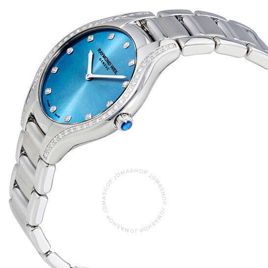 Raymond Weil, Noemia Blue Dial Diamond Ladies Watch