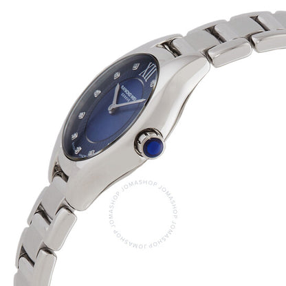 ساعة ريموند ويل، نويميا كوارتز ألماس زرقاء للنساء