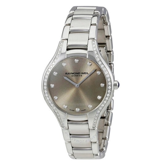 Raymond Weil, Noemia Silver Dial Diamond Ladies Watch