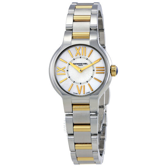 Raymond Weil, Noemia White Dial Two-Tone Stainless Steel Ladies Watch