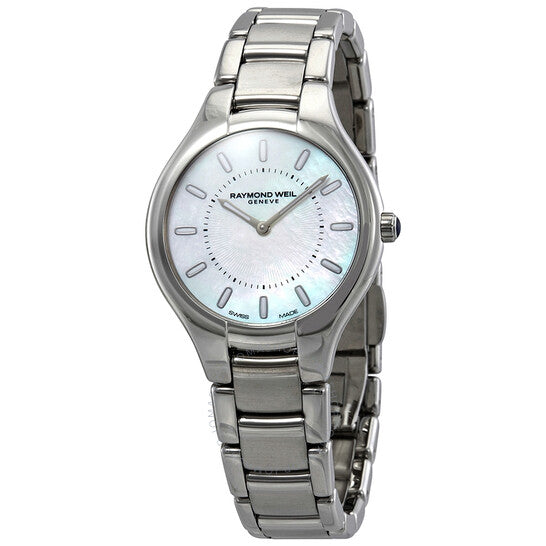 Raymond Weil, Noemia White Mother of Pearl Dial Ladies Watch