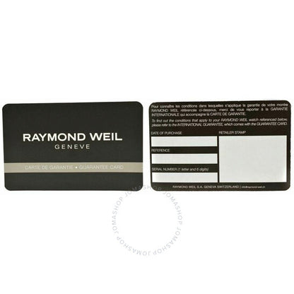 ساعة ريموند ويل أوثيلو النسائية ذات الميناء الأسود