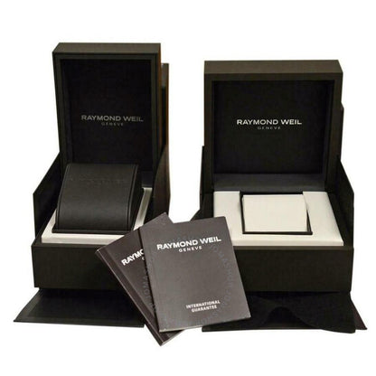 ساعة ريموند ويل أوثيلو كوارتز ماسية بمينا بني للسيدات