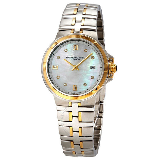 Raymond Weil, Parsifal Diamond White Mother of Pearl Dial Ladies Watch