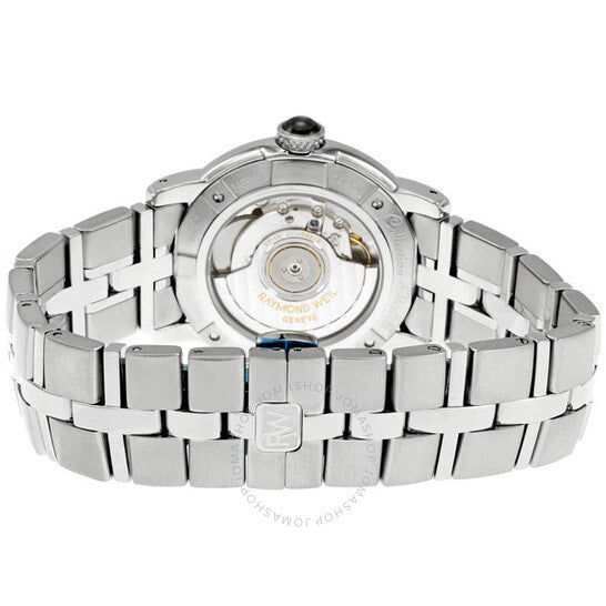 ساعة ريموند ويل بارسيفال أوتوماتيكية للرجال بمينا رمادي