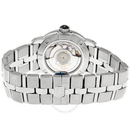 ساعة ريموند ويل بارسيفال أوتوماتيكية للرجال بمينا رمادي