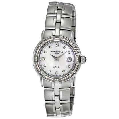 Raymond Weil, Parsifal Mother of Pearl Diamond Ladies Watch