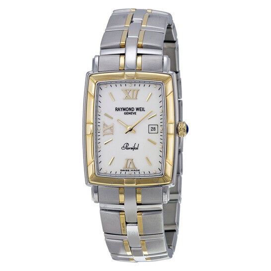 Raymond Weil, Parsifal White Dial Stainless Steel Men's Watch