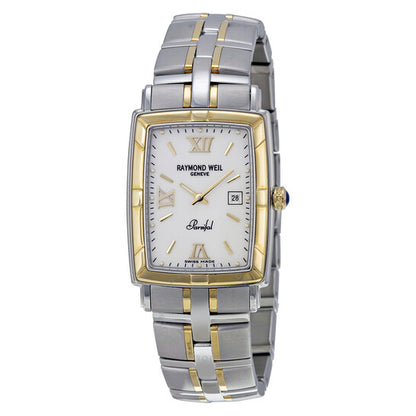 Raymond Weil, Parsifal White Dial Stainless Steel Men's Watch