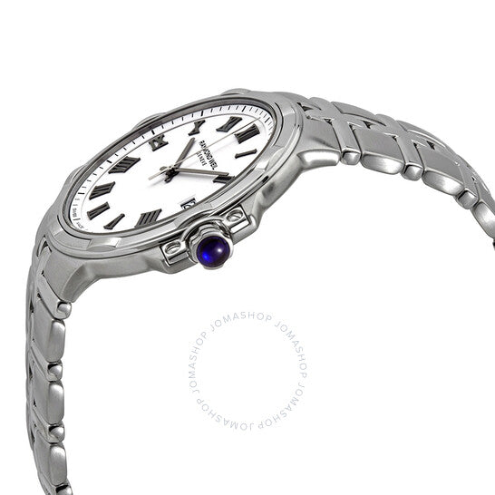 ريموند ويل، ساعة بارسيفال للرجال بمينا أبيض