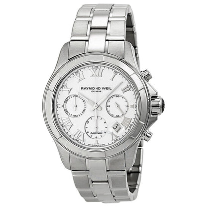 Raymond Weil, Parsifal White Dial Stainless Steel Men's Watch
