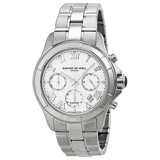 Raymond Weil, Parsifal White Dial Stainless Steel Men's Watch