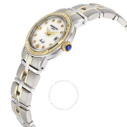 Raymond Weil, Parsifal White Dial Two-tone Ladies Watch