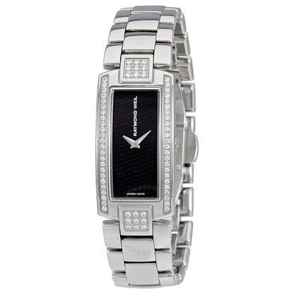 Raymond Weil, Shine Black Dial Diamond Ladies Watch