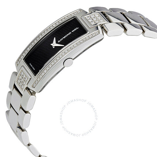 Raymond Weil, Shine Black Dial Diamond Ladies Watch
