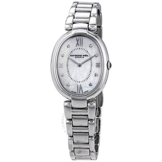 Raymond Weil, Shine Mother of Pearl Diamond Dial Ladies Watch