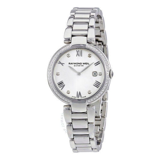 Raymond Weil, Shine Silver Dial Diamond Ladies Watch