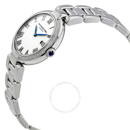 Raymond Weil, Shine Silver Dial Diamond Ladies Watch