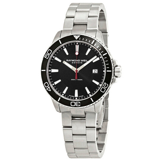 Raymond Weil, Tango Black Bezel Men's Watch