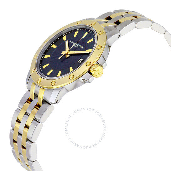 Raymond Weil, Tango Blue Dial Two-tone Men's Watch