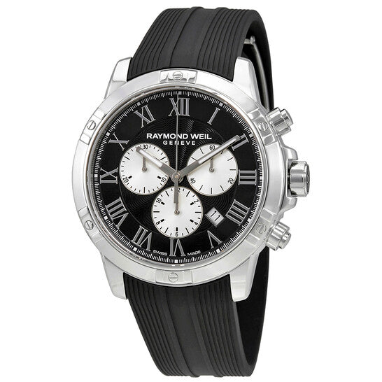 Raymond Weil, Tango Chronograph Black Dial Men's Watch