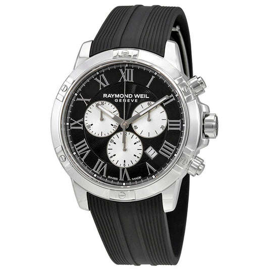 Raymond Weil, Tango Chronograph Black Dial Men's Watch